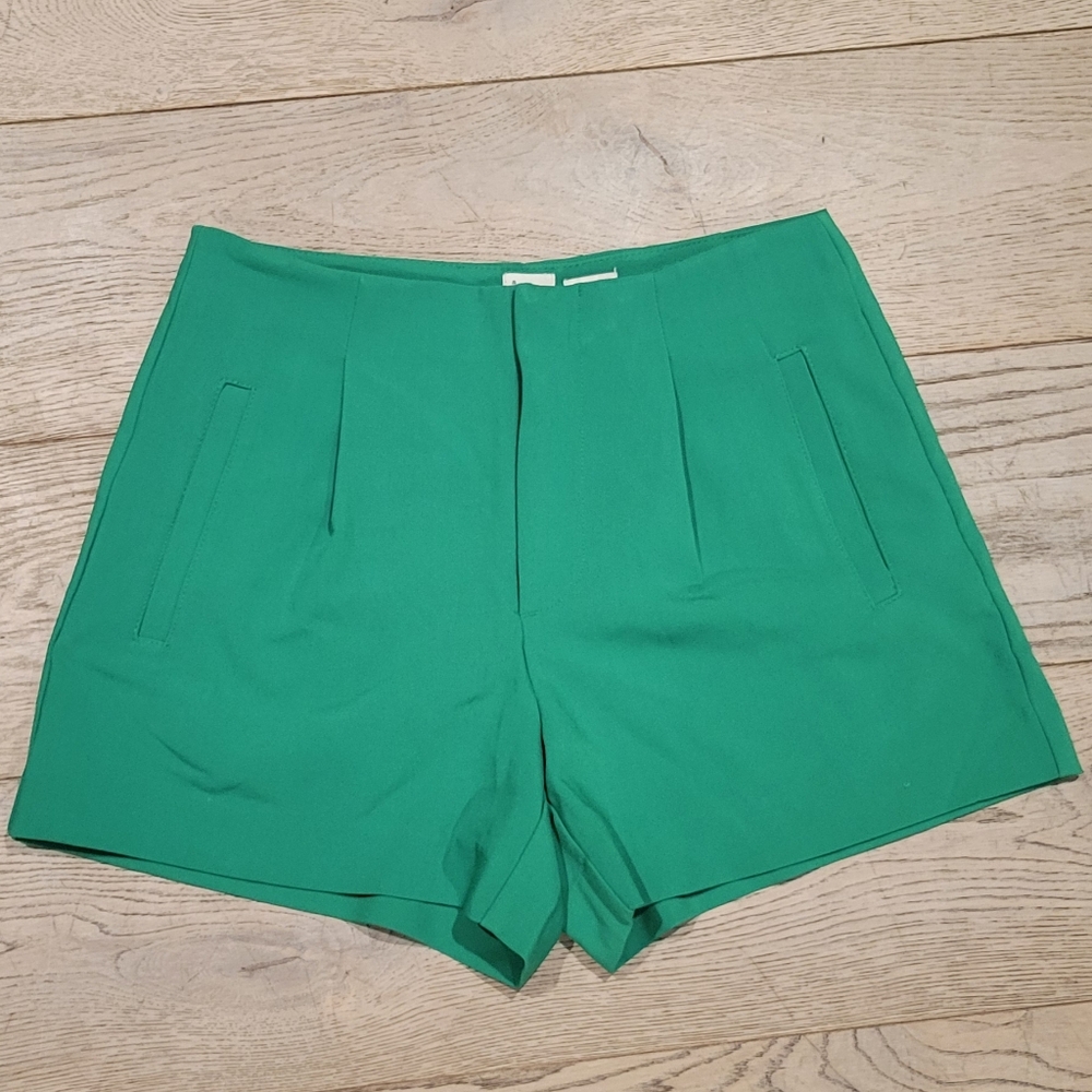 A New Day High Waist Green Shorts